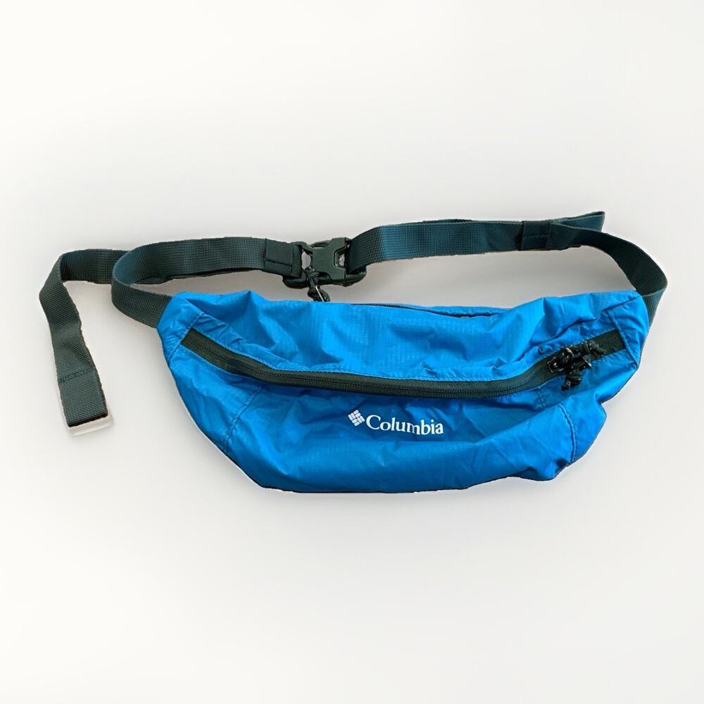 Columbia Unisex Blue Outdoor Adventure Adjustable Fanny Pack Waist Bag UU0099